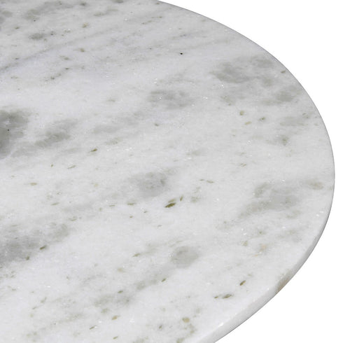 Two Tone Marble Side Table